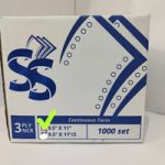 CONTINUOUS form 3ply SS K3 Isi Full / KERTAS KOMPUTER MURAH ISI FULL