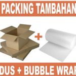 Tambahan Buble Wrap dan Kardus